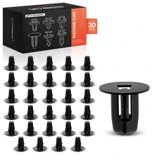 2014-2017 Toyota Highlander 30 Pcs 9 x 9mm Nylon Black Fender Liner Screw Grommet A-Premium APRCF1514