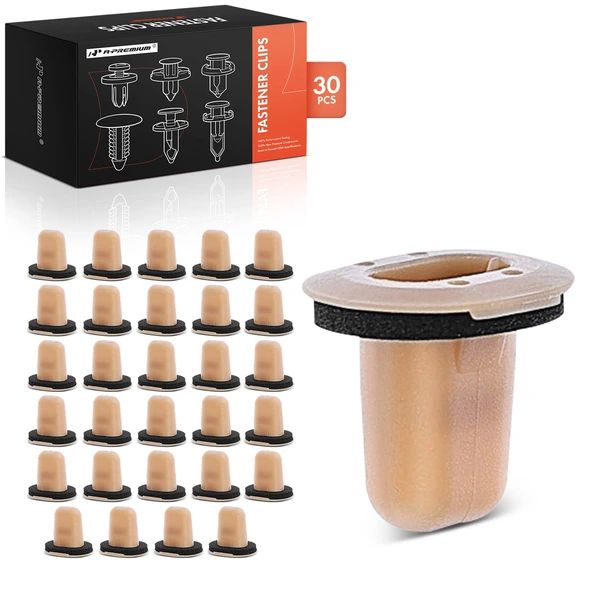 30 Pcs Nylon Brown Grommet A-Premium APRCF1541