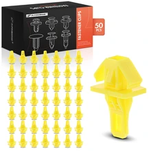 2012-2014 Honda CR-V 50 Pcs Nylon Yellow Bumper Molding Clip A-Premium APRCF1551