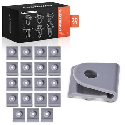 20 Pcs Nylon Bumper Cover Nut Retainer Clip Fastener