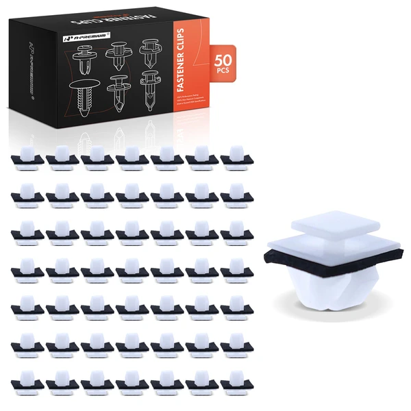 50 Pcs Nylon Blue Molding Clip A-Premium APRCF1590