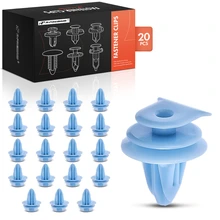 2001-2005 Honda Civic 20 Pcs Nylon Blue Cowl Vent Retainer A-Premium APRCF662