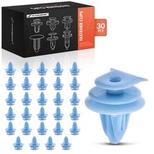 2002-2006 Acura RSX 30 Pcs Nylon Blue Cowl Vent Retainer A-Premium APRCF663