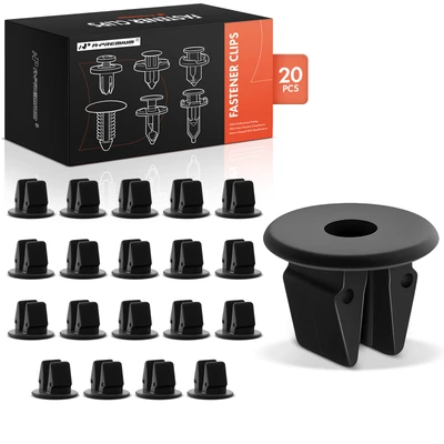 20 Pcs 8.5mm Square Nylon Fender Apron Nut Retainer Clips
