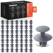 50 Pcs 8mm Mounting Expansion Rivet Retainer Clip Push-Type
