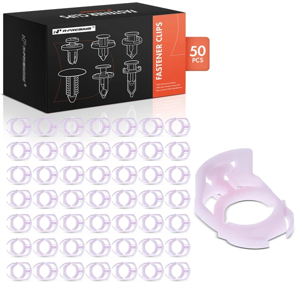 2006-2008 Lincoln Mark LT 50 Pcs Plastic Pink Fuel Line Retainer Clip A-Premium APRCF718