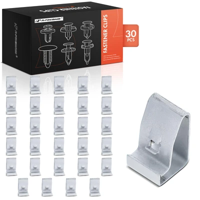 30 Pcs #6 Front & Rear Bumper and Grille Fastener Clips