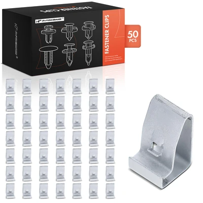 50 Pcs #6 Front & Rear Bumper and Grille Fastener Clips