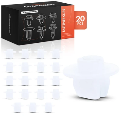 20 Pcs 8mm Nylon Headlight Mounting Nut