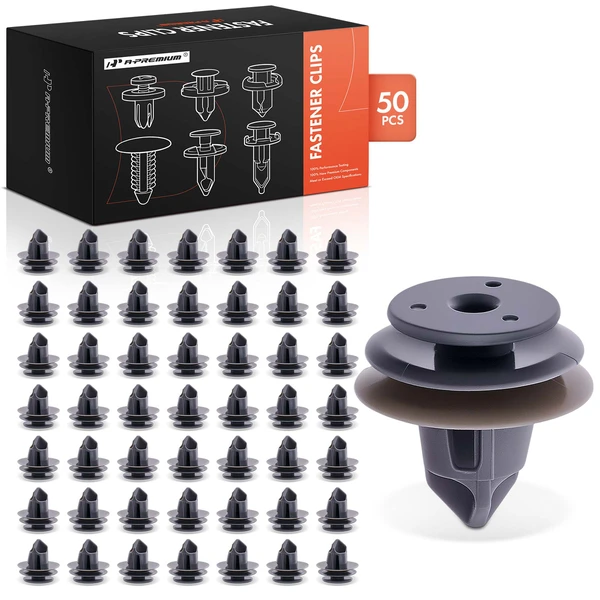 2003-2013 Honda Pilot 50 Pcs Nylon Gray Door Trim Panel Retainer A-Premium APRCF839