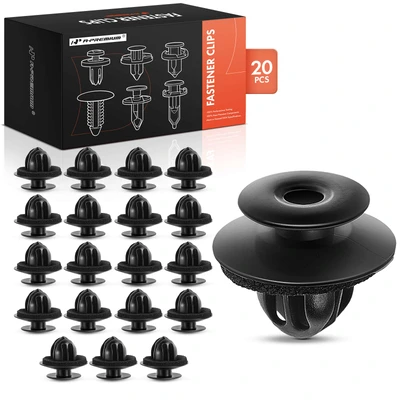 20 Pcs 9mm Nylon Rocker Moulding Retainer Clips