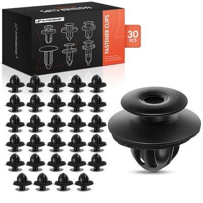 30 Pcs 9mm Nylon Rocker Moulding Retainer Clips