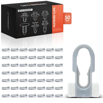 50 Pcs Nylon Belt Reveal Trim Molding Retainer Clip