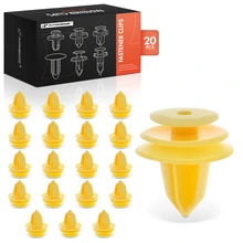 2015-2020 Nissan Murano 20 Pcs Nylon Yellow Trim Panel Retainer A-Premium APRCF885