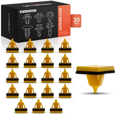 20 Pcs M4.2 Rocker Moulding Grommet with Seal Retainer Clip