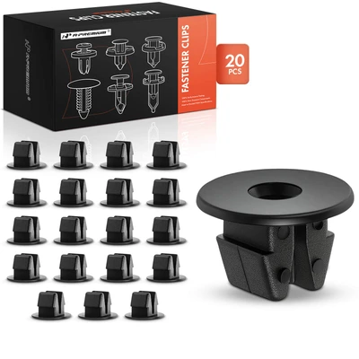 20 Pcs 9mm Square Rocker & Floor Screw Grommet Clip Fastener
