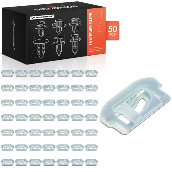 1978-1988 Chevrolet Monte Carlo 50 Pcs Nylon Natural Window Reveal Molding Clip A-Premium APRCF932