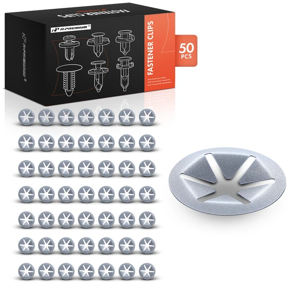 2016-2020 Cadillac CT6 50 Pcs Metal Fender & Quarter Panel & Grille Retainer A-Premium APRCF938