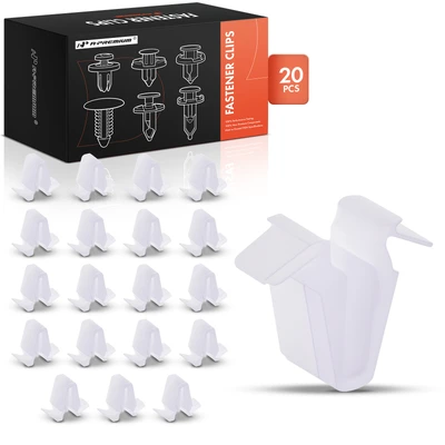 20 Pcs 12.4mm Door & Garnish Moulding Clip