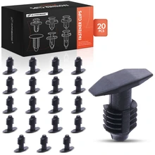 2009-2013 Hyundai Sonata 20 Pcs Nylon Black Hood Seal Retainer Clip A-Premium APRCF975