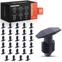 2009-2013 Hyundai Sonata 30 Pcs Nylon Black Hood Seal Retainer Clip A-Premium APRCF976