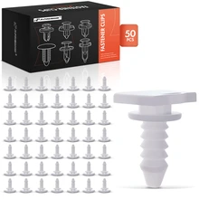 1990 Volkswagen Passat 50 Pcs Nylon White Door Molding Retainer Clip A-Premium APRCF980