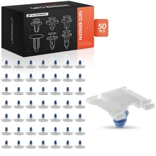 1995-2002 Volkswagen Cabrio 50 Pcs Nylon White Door Molding Retainer Clip A-Premium APRCF995
