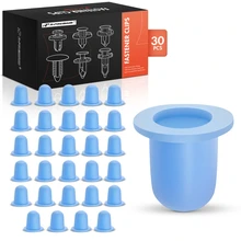 30 Pcs Rubber Moulding Trim Clips Grommet Retainer