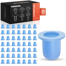 50 Pcs Rubber Moulding Trim Clip Grommet Retainer