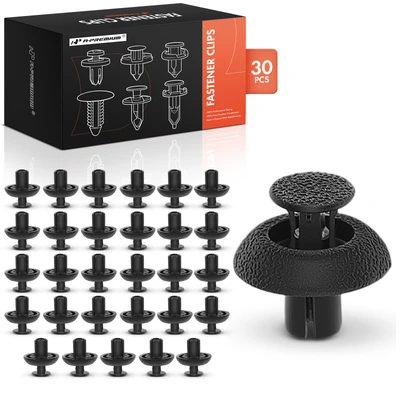 30 Pcs 7mm Nylon Radiator Support & Engine Cover Clips
