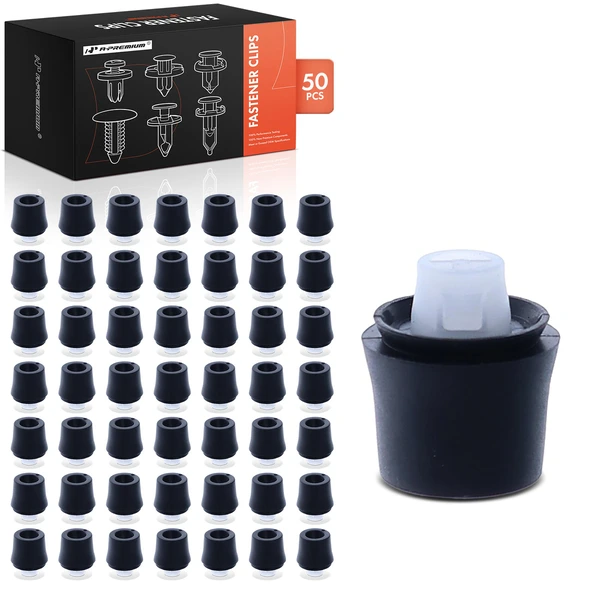 1993-1997 2014-2018 Toyota Corolla 50 Pcs Nylon & Rubber Front Door Rubber Bumper Cushion A-Premium APRCF2077