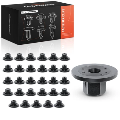 30 Pcs M4.8 Nylon Fender Liner Nut Retainer Clips