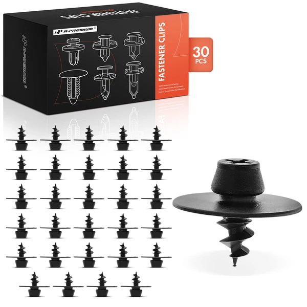 1999-2005 Volkswagen Jetta 30 Pcs Nylon Black Floor Mat Stay Retainer A-Premium APRCF2115