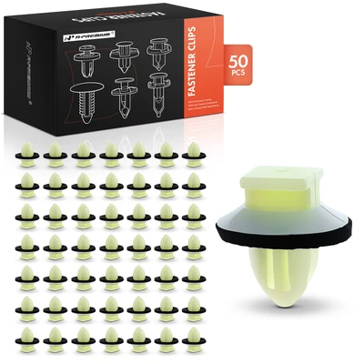 50 Pcs Rocker & Quarter Vent Moulding Retainer Clips with Sealer