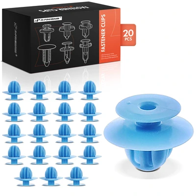 20 Pcs 9.8mm Nylon Rocker Moulding Retainer Clips