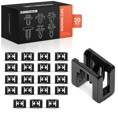 20 Pcs 13mm X 20mm Nylon Cowl Grille Retainer Clip