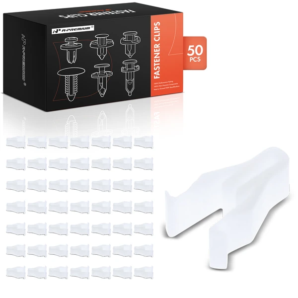 2013-2021 Mazda CX-5 50 Pcs Nylon White Instrument & Side Panel Clip A-Premium APRCF2188