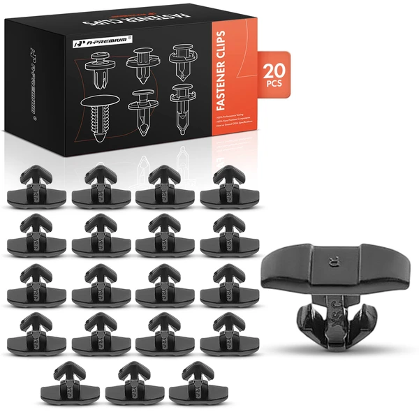 2016 Lexus GS200t 20 Pcs Nylon Black Hood Seal Retainer Clip A-Premium APRCF2216