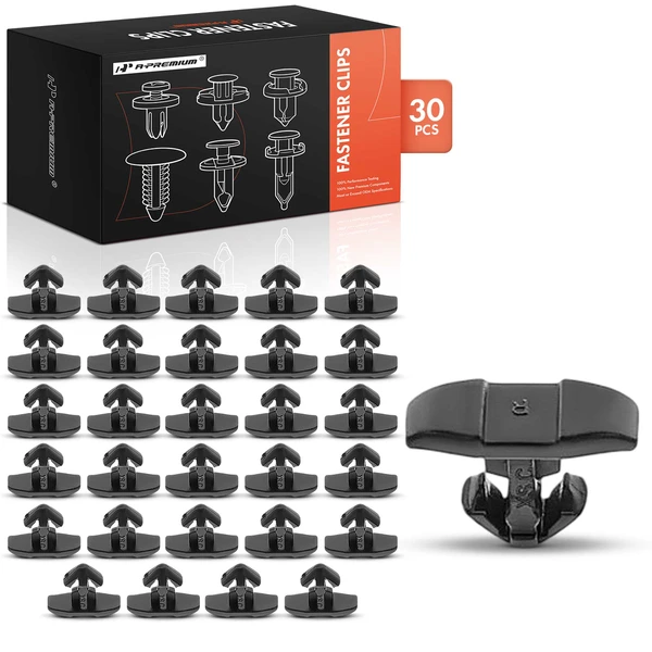 2013-2018 Lexus GS350 30 Pcs Nylon Black Hood Seal Retainer Clip A-Premium APRCF2217