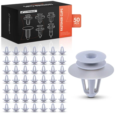 50 Pcs 9.5mm Nylon Headliner Retainer Clips