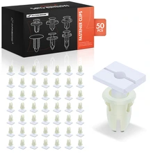 50 Pcs Nylon Lower Weatherstrip Retaining Trim Clips