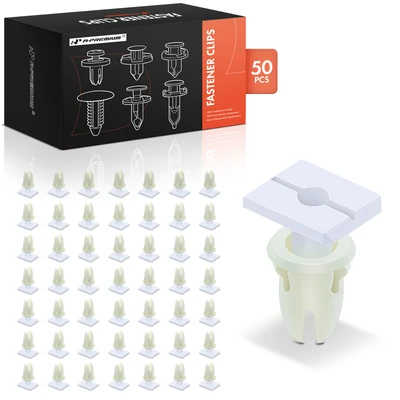 50 Pcs Nylon Lower Weatherstrip Retaining Trim Clips