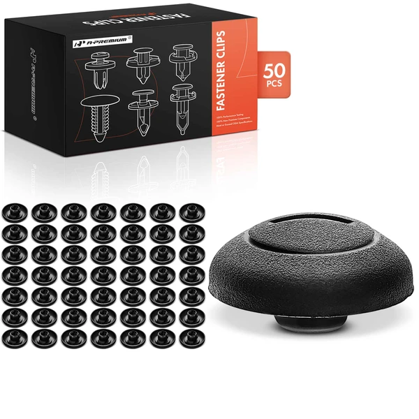 2013-2018 Hyundai Santa Fe Sport 50 Pcs Nylon Black Rear Fender Liner Plug Retainer Clip A-Premium APRCF2242