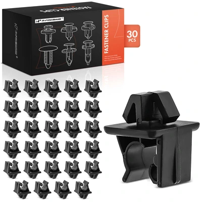 30 Pcs 9mm Trunk Lid Hood Prop Rod Retainer Clip