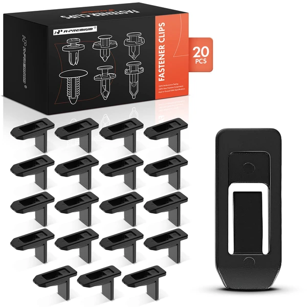 2016-2021 Mazda CX-3 20 Pcs Nylon Black Grille Emblem Clip A-Premium APRCF2276