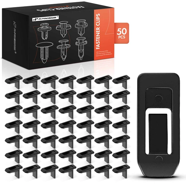 2016-2021 Mazda CX-3 50 Pcs Nylon Black Grille Emblem Clip A-Premium APRCF2278