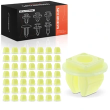 50 Pcs M5.5 Front & Rear Bumper Screw Grommet Fastener