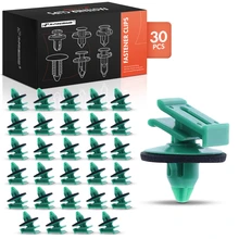 30 Pcs 12mm Nylon Rocker Panel Moulding Retainer Clips with Sealer