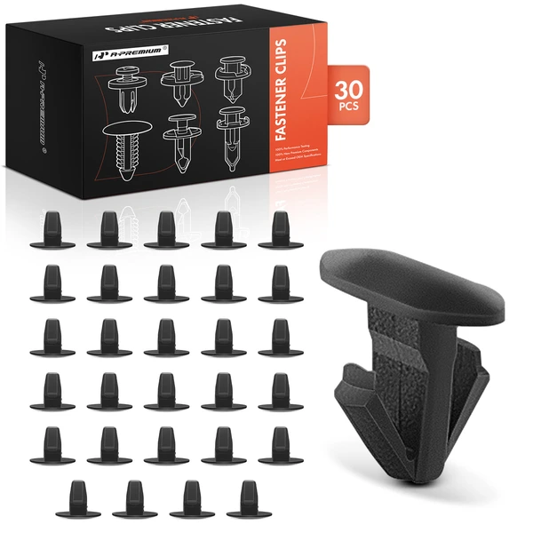 2014-2024 Honda Accord 30 Pcs Nylon Black Weatherstrip Retainer Clip A-Premium APRCF2316