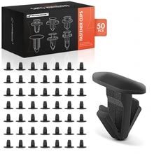 2014-2024 Honda Accord 50 Pcs Nylon Black Weatherstrip Retainer Clip A-Premium APRCF2317